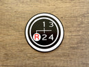 4 Speed Shift Knob FJ40 Land Cruiser Refrigerator Magnet 3”