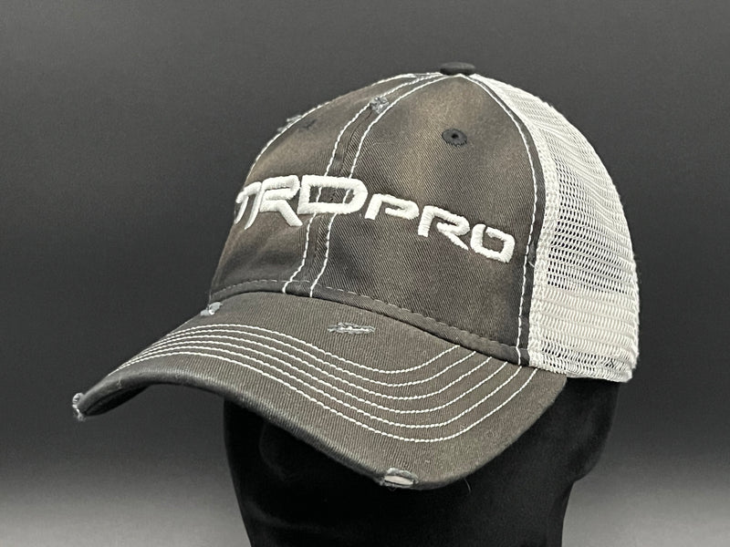 TRD Pro Embroidered Unstructured Mesh Back Trucker Hat - Reefmonkey