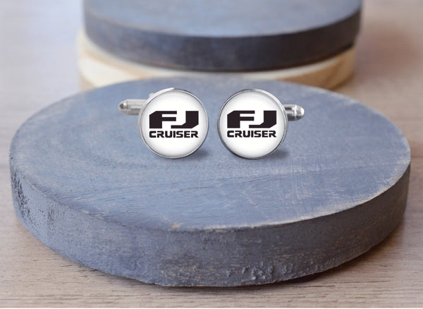 FJ Cruiser Toyota Stainless Steel Mens Cuff Links - Reefmonkey