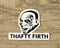 Mike Tyson Safety First Thafty Firth Sticker: Car Decal, Truck Bumper Sticker - Reefmonkey