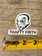 Mike Tyson Drive Safe Thayf Sticker: Car Decal, Truck Bumper Sticker - Reefmonkey