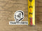 Mike Tyson Drive Safe Thayf Sticker: Car Decal, Truck Bumper Sticker - Reefmonkey