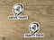 Mike Tyson Drive Safe Thayf Sticker: Car Decal, Truck Bumper Sticker - Reefmonkey