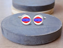 Toyoda Toyota Logo Stainless Steel Cuff Links - Reefmonkey