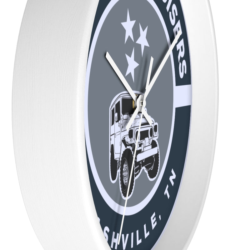 Music City Cruisers Wall clock