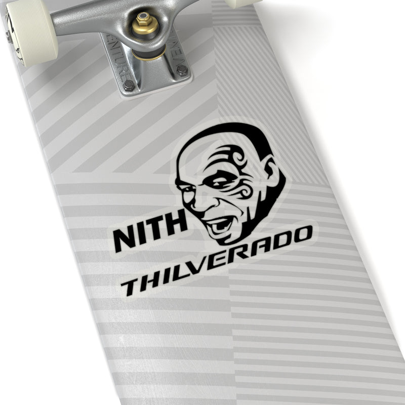 Chevrolet Silverado Mike Tyson Sticker "Nith Thilverado"