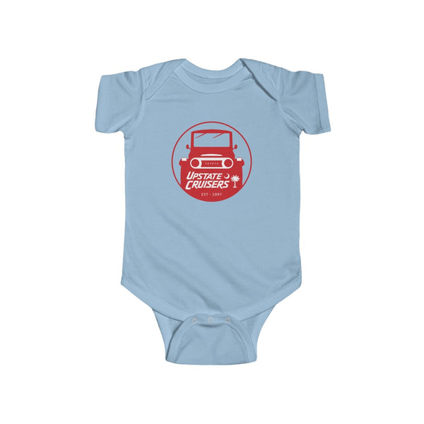 Upstate Cruisers Baby Body Suit - Infant Snap Tee - By Reefmonkey