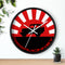 Reefmonkey Wall Clock Rising Sun FJ40