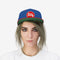 TEQ Embroidered Flat Brim Hat