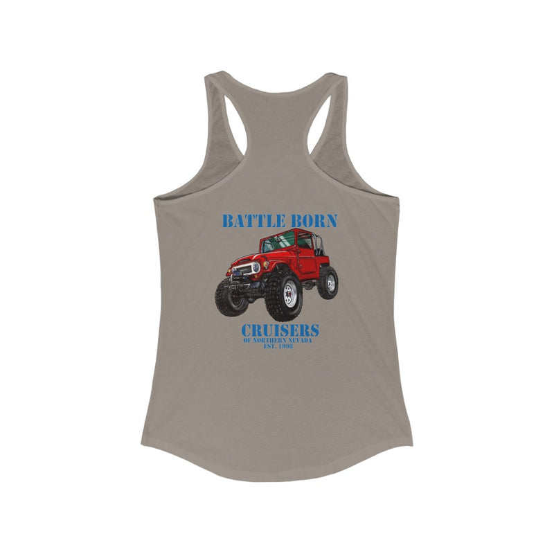 Battle Born Women's Racerback Tank Top