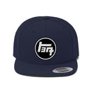 TEQ Toyota Logo Embroidered Flat Brim Hat Black Version