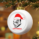 Funny Christmas Ball Ornament Merry Crithmus from Reefmonkey