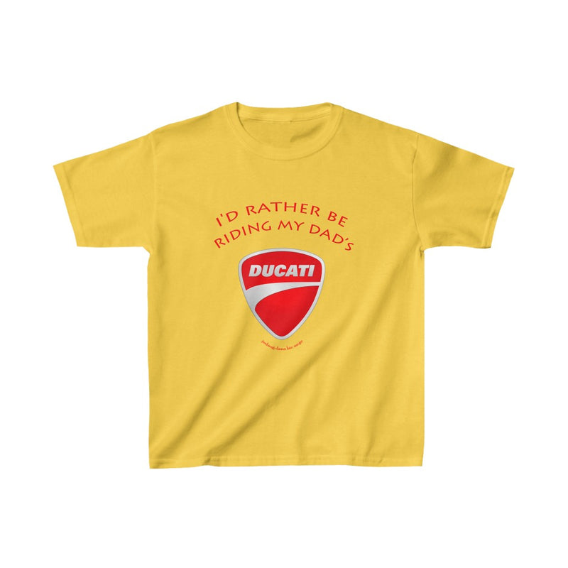 Kids Ducati Tee, Ducati T Shirt, Girls Tee, Boys T shirt - Reefmonkey