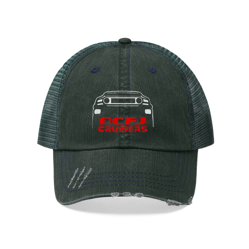 NCFJ - Embroidered Trucker Hat by Reefmonkey