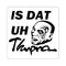 Toyota Supra - Mike Tyson Sticker/ Decal "Is Dat a Thupra" Square Stickers