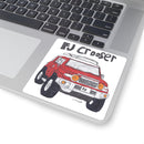FJ Crooser / FJ Cruiser Kids Art Square Stickers