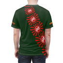 Rising Sun Wraparound AOP Cut & Sew Tshirt by Reefmonkey