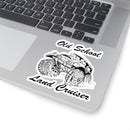 FJ40 Land Cruiser Sticker - Old School Hot Rod Rat Fink Style Sticker - Matt Lillis