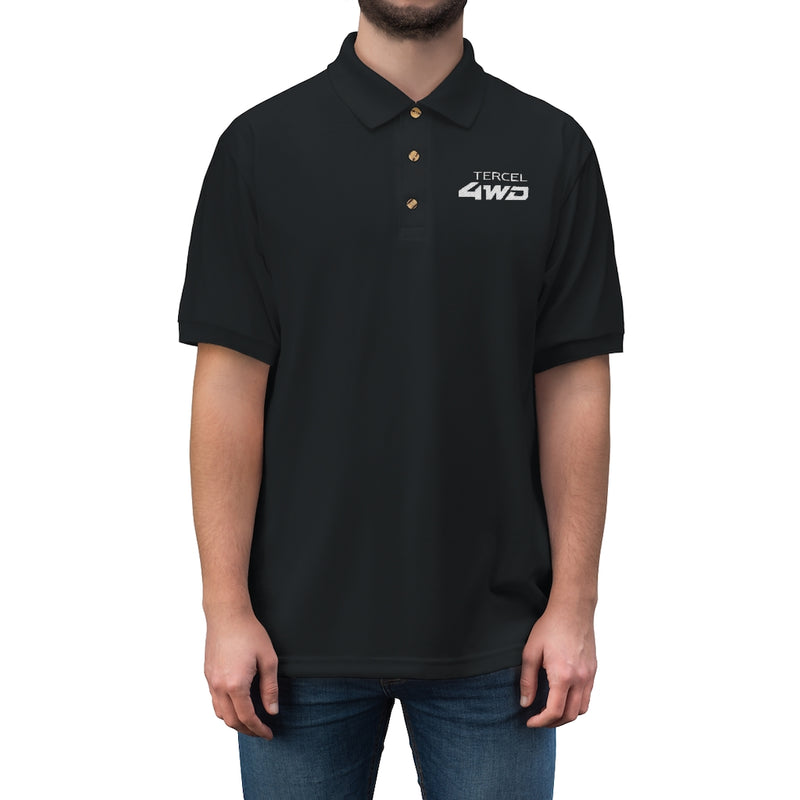 Toyota Tercel 4WD - Embroidered Polo Shirt by Reefmonkey