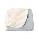 Land Cruiser Gray Sherpa Fleece Blanket - Reefmonkey