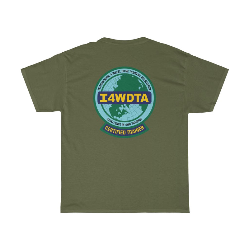 I4WDTA Classic Cotton Tee - Double Side Print Version (CERTIFIED TRAINER ONLY)