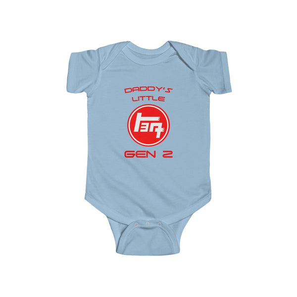 TEQ Baby Onesie - Rib Snap Tee Baby Bodysuit Fj40 Land Cruiser by Reefmonkey