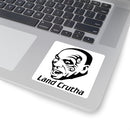 Land Cruiser Mike Tyson Sticker Decal 'Land Crutha' Square Version by Reefmonkey