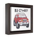 FJ Crooser / FJ Cruiser Kids Art Square Framed Premium Gallery Wrap Canvas