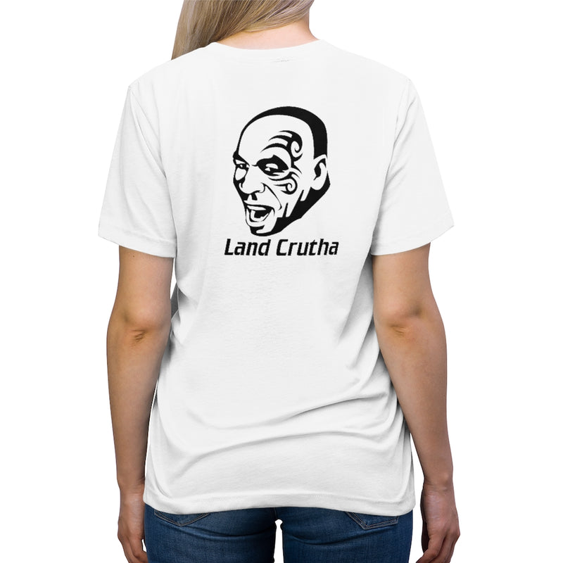 Land Cruiser Mike Tyson Unisex Triblend Tshirt "Land Crutha"