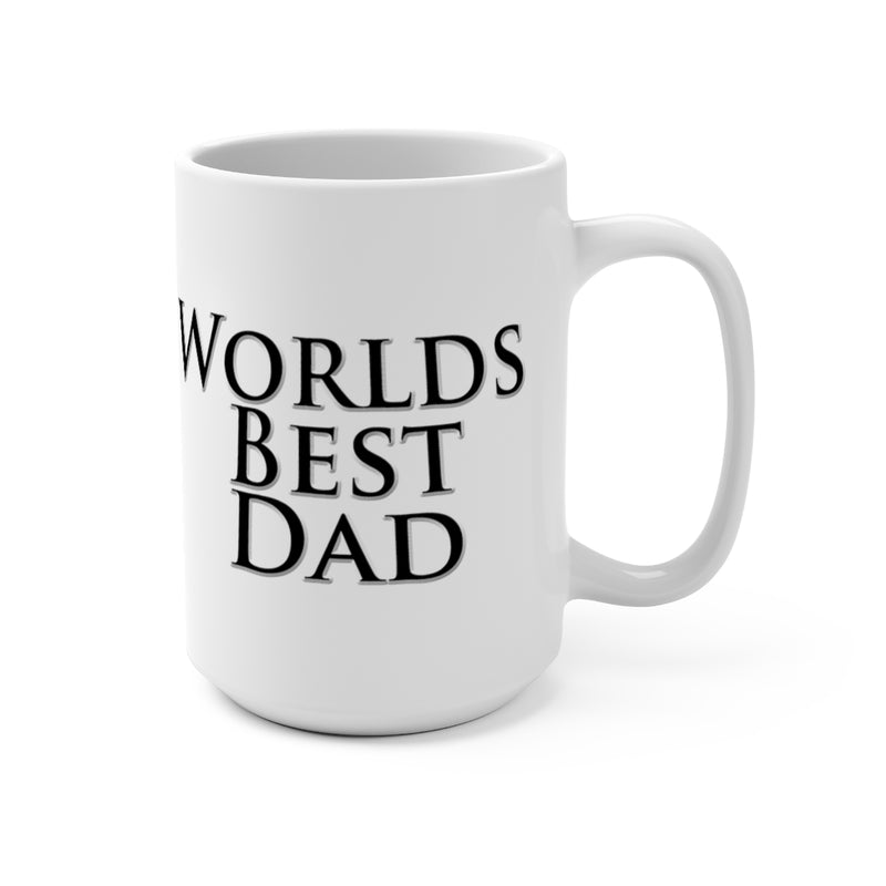 Worlds Best Dad Coffee Mug Fathers Day Gift - Reefmonkey
