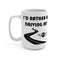 Mini Coffee Mug, Mini Coffee Cup, I'd Rather Be Driving My Mini, Reefmonkey