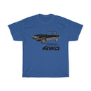 Toyota Tercel 4WD Black Logo T-shirt by Reefmonkey