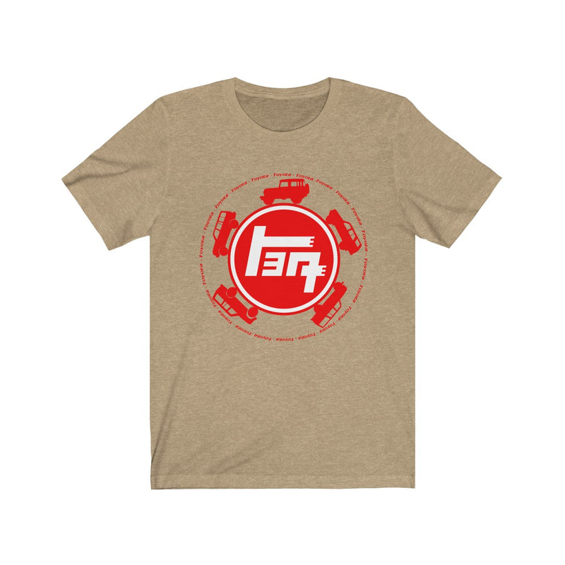 TEQ Toyota Silhouettes Unisex Jersey Short Sleeve T shirt