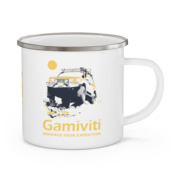 Gamiviti 80 Series Land Cruiser Enamel Camping Mug - Reefmonkey
