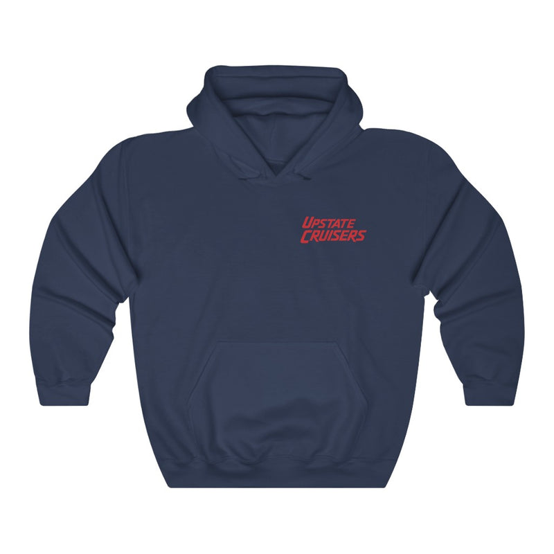 Upstate Cruisers Club Hoodie - Mens Hooded Sweatshirt - Reefmonkey