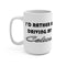 Celica Coffee Mug, I'd Rather Be Driving My Celica, Celica Coffee Cup, Reefmonkey Gift