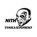 Chevrolet Silverado Mike Tyson Sticker "Nith Thilverado"