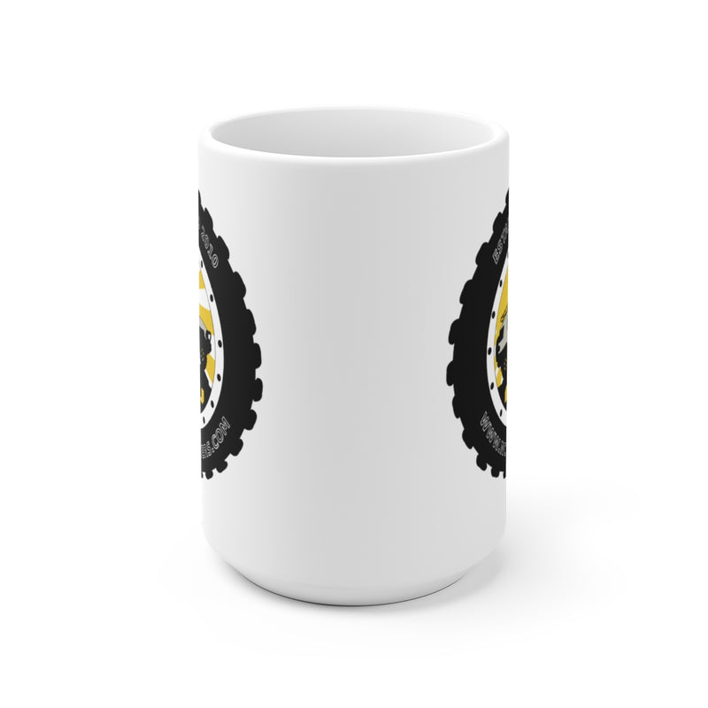 NCFJ Cruisers White Ceramic Mug by Reefmonkey