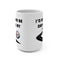 Alpha Romeo Coffee Mug 15oz by Reefmonkey I'd Rather Be Driving My Alpha Romeo