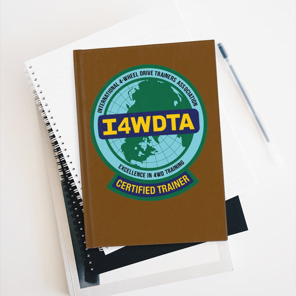 I4WDTA Logbook Journal - Ruled Line (CERTIFIED TRAINER ONLY)