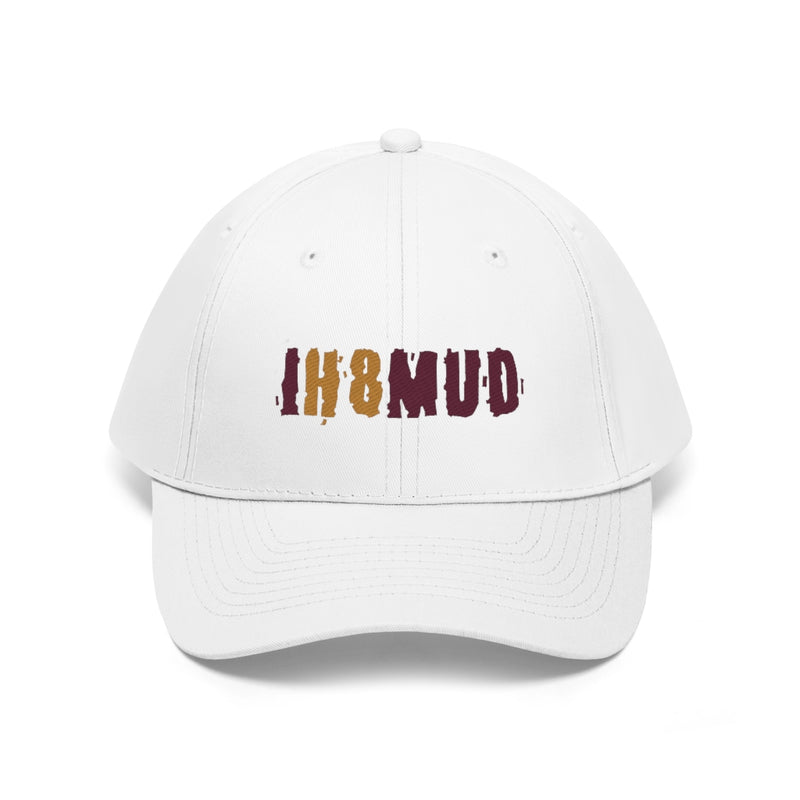 IH8MUD Embroidered Twill Hat (full color) by Reefmonkey