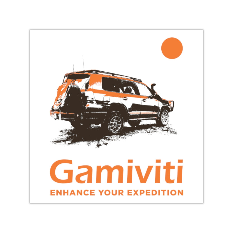 Gamiviti 200 Series Land Cruiser Vinyl Square Sticker - Reefmonkey