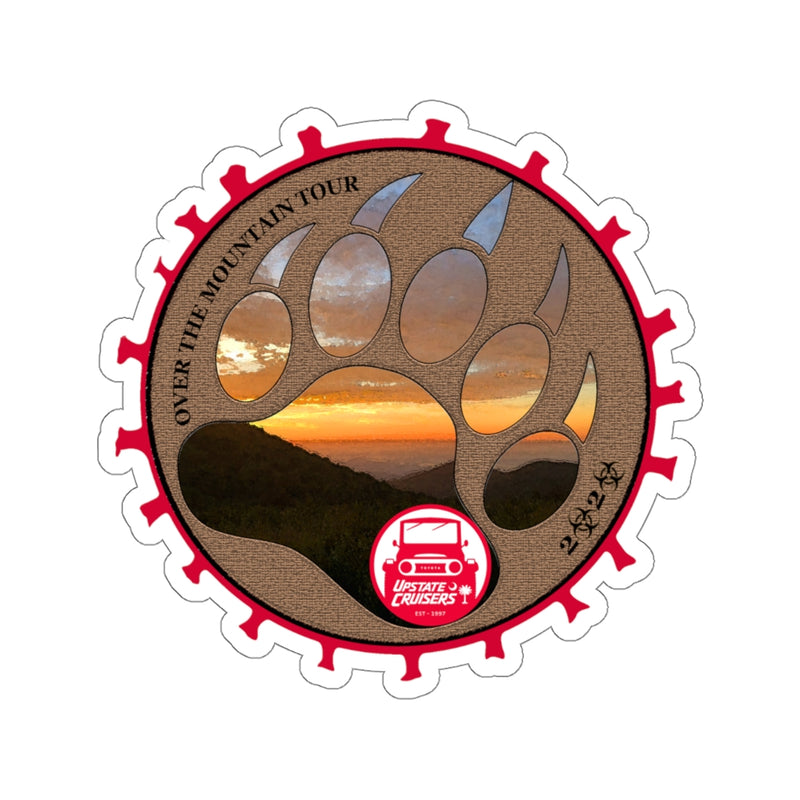 Upstate Cruisers Over The Mountain Tour 2020 Decal