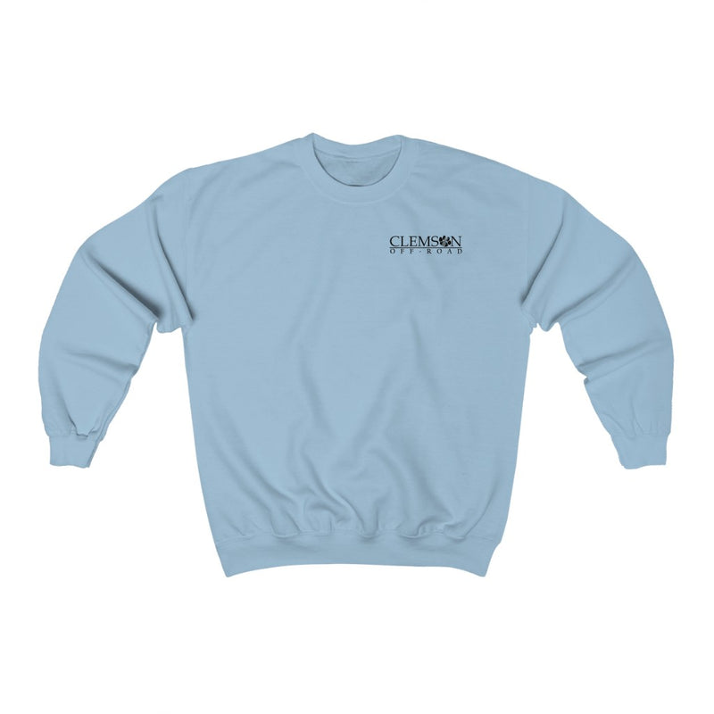 Clemson Offroad Club 2 Sided Logo Unisex Sweatshirt - Reefmonkey