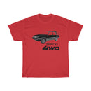 Toyota Tercel 4WD Black Logo T-shirt by Reefmonkey