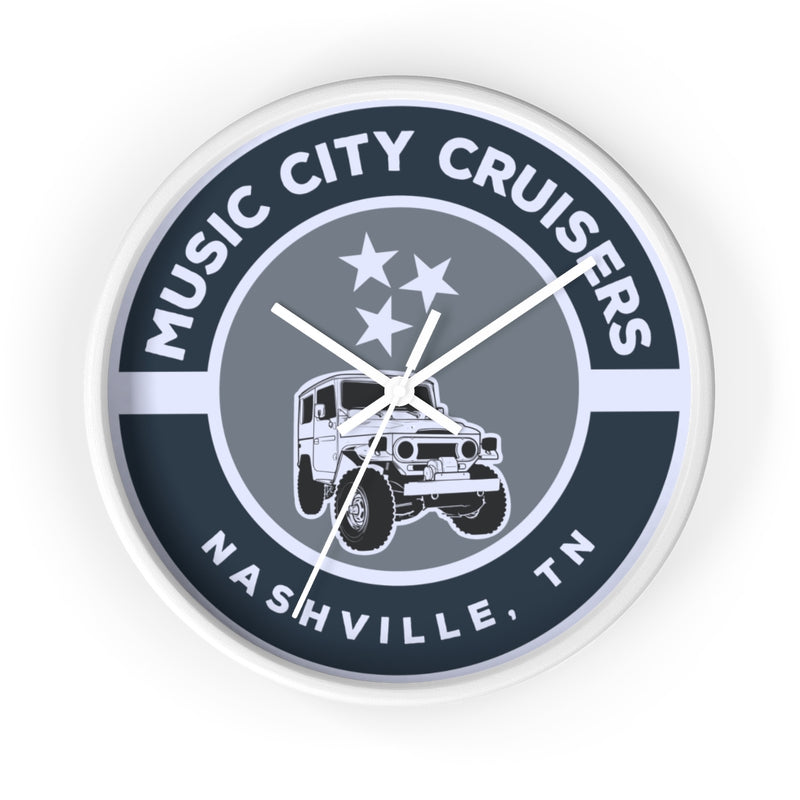 Music City Cruisers Wall clock