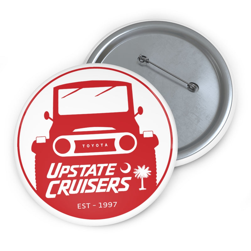 Upstate Cruisers Lapel Pin - Land Cruiser Button - Reefmonkey