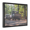 Toyota Land Cruiser FJ45/ FJ40 Artwork Framed Canvas by Alex Cortani