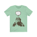 Thoughtful Monkey Unisex T Shirt by Reefmonkey Artist Matthew Lillis