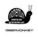 Momentum Snail Decal Sticker